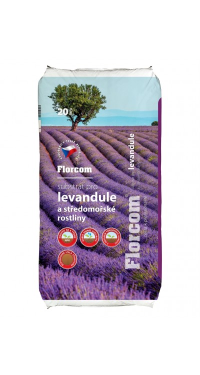 Substrát pro levandule a středomořské rostliny